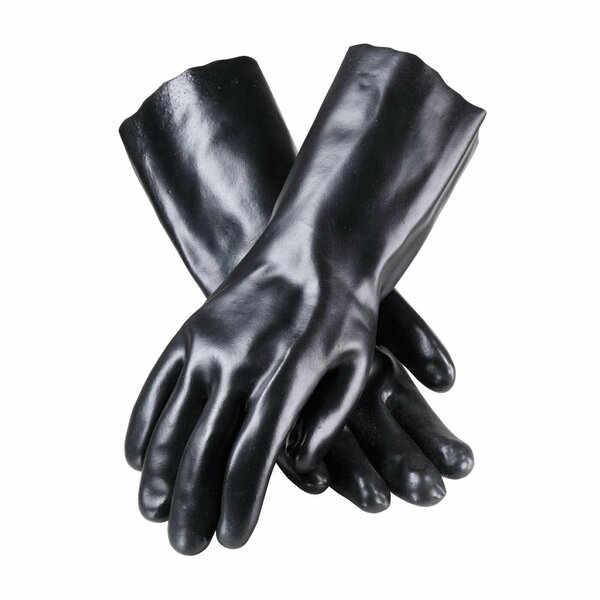 Pip PROCOAT PVC GLOVES, SMOOTH FINISH, BLACK, 14in. LENGTH, INTERLOCK LINED 58-8040